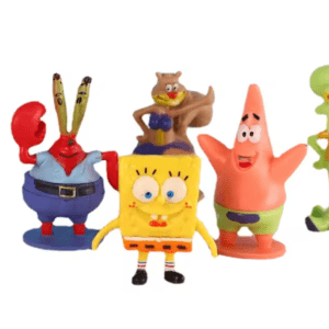 Spongebob Aquarium Decoratie Set – Karakters voor Aquarium