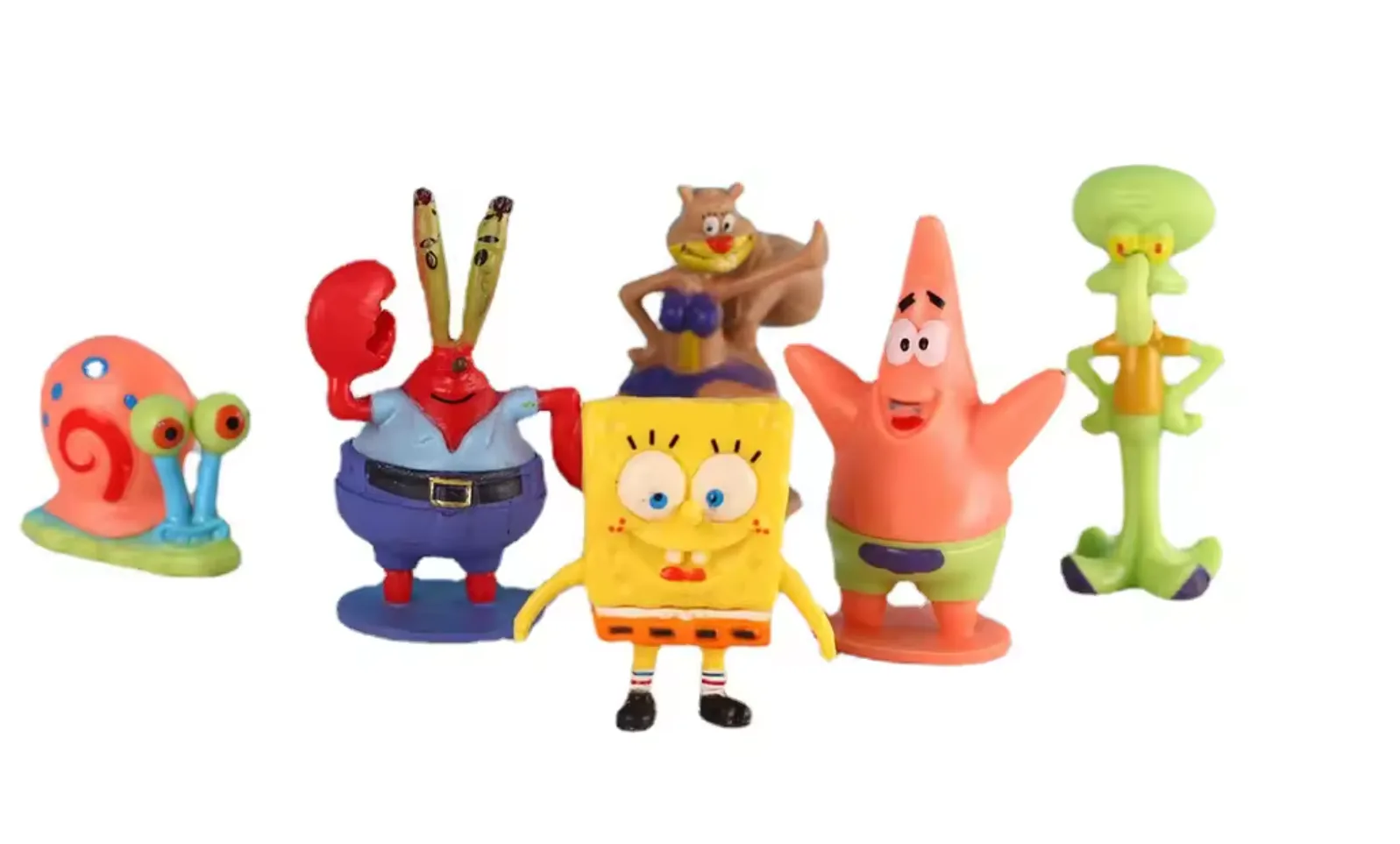 Spongebob Aquarium Decoratie Set – Karakters voor Aquarium